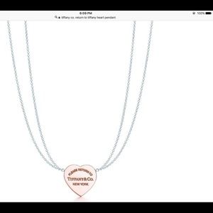 Tiffany & Co. Rubedo Heart Necklace